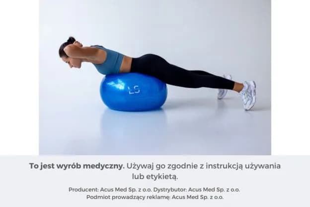 Jaką piłkę gimnastyczną wybrać do wzrostu, aby uniknąć bólu?