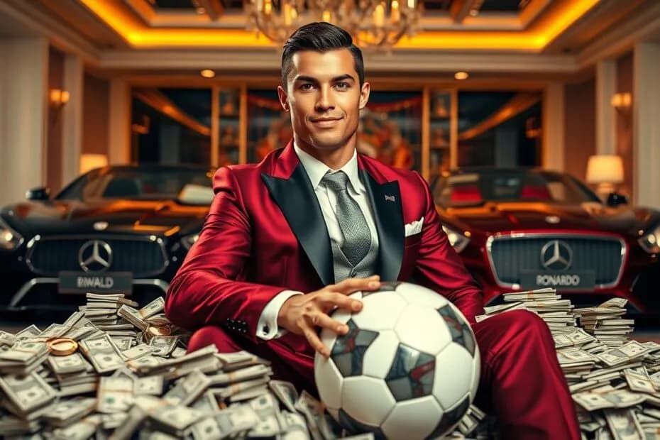 Ile zarabia Ronaldo miesięcznie? Zaskakujące kwoty i szczegóły